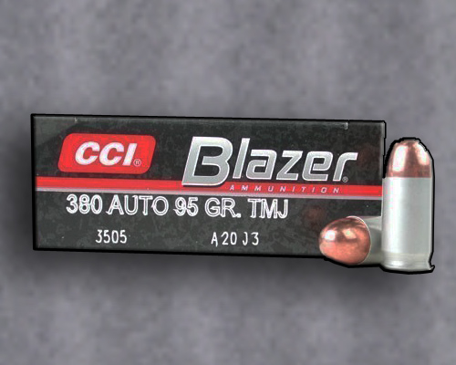 Blazer 380 ACP 95Gr TMJ 50rd